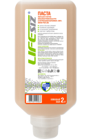 Паста для мытья сильнозагрязненных рук с натуральным абразивом «Элен» линии PROFLINE, картридж для настенного диспенсера, 2000мл